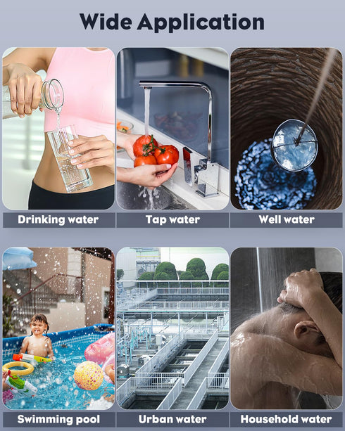 Pawfly 18 in 1 Drinking Water Test Kit, 125 Strips for Tap Water Well Swimming Pool Aquarium Spa, Home Water Quality Test Strips for pH Hardness C...