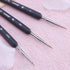 Micro Detail Paint Set,Wolf Hair Set for Art Painting Miniatures Acrylic Watercolor Oil Gouache (000 + 00 + 0)...