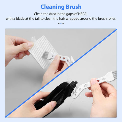 L60 Replacement Parts Compatible with Eufy L50, L60 Series Robotic Vacuums, Accessories Kit 6 Side Brushes, 4 Filters, 1 Roller Brush...