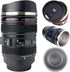 Camera Lens Coffee Mug with Slider Lid – Realistic DSLR Thermos Cup, Novelty Gift for Photographers, Coffee Lovers, Men & Women...