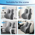 Max&Love Lumbar Support Pillow, Memory Foam Pillow Design, Ergonomic Pillow for Office Chair, Car Seat, Computer Desk and Sofa, Back Cushion for B...