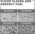 INSL-X PRODUCTS EGF700099-EA RED Combo Decorative Floor Flakes, 12 oz...