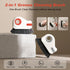 2PCS 2 in 1 Groove Cleaning Brush Window Track Cleaning Tool, Gap Cleaning Brush, Multi-Function Grout Cleaning Tool Grip Brush Bristle Gap Cleani...