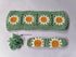 Crochet Steering Wheel Cover,Sunflower Crochet Steering Wheel Cover,Car Steering,Steering Wheel Cover for Women (C A+ 2 Belt Cover)...