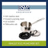 RSVP International Endurance Single Egg Poacher Set | Perfectly Poached Eggs | Includes Stainless Steel Pan | Dishwasher Safe...