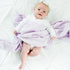 Organic Muslin Swaddle Blanket, 100% Certified Organic Cotton, Ultra Soft & Breathable, Oversized 47 X 47 Inches for Easy Swaddling, Multi-Use Bla...