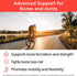 Osteo Plus Supplement, 300 mg Calcium and 250mg Bonolive Olive Leaf Extract, Plus K2 and D3, Supports Bone and Joint Health, Non-GMO, Vegan, 60 Ve...