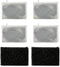 NICREW Replacement Cartridge for Fish Tank Filter Magi 380, Aquarium Filter Foam and Active Carbon...