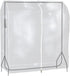HANGERWORLD 4ft Clothes Garment Rack Cover for Open Closet Clear Showerproof COVER ONLY (48"x24"x65")...