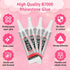 Audab B7000 Glue with 18000Pcs Rhinestones for Crafting, Flat Back Rhinestone Kit Non Hotfix Resin Gems with Clear Jewelry Glue for Clothes Shoes ...