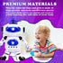 Toysery Walking Robot Toys for Kids - 360° Body Spinning Dancing Robot Toy with LED Lights Flashing and Music, Smart Interactive Electronic Kids R...