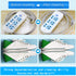 SmilePowo 100 Pack Magic Cleaning Sponges Eraser,Multi-Functional Premium Melamine Sponge Foam Cleaning Pads,Dish,Household Cleaning Sponge for Ki...