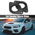X AUTOHAUX 2 Pcs Black Plastic Car Tweeter Speaker Mounting Adapter Bracket Rings for Toyota for Subaru for Lexus...