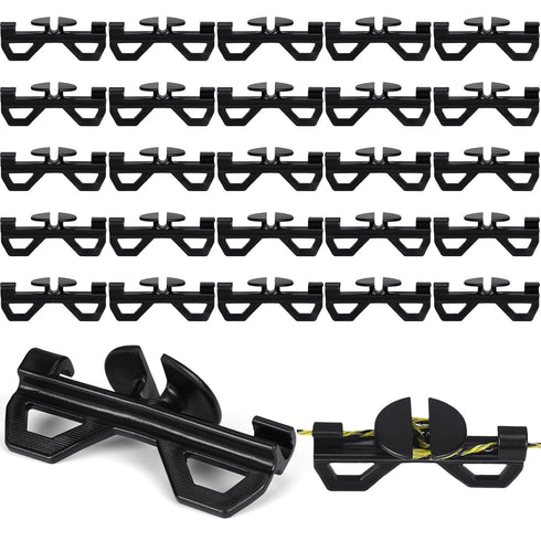 24 Pcs Electric Fence Tightener Wire Tensioner, Electric Fence Poly Wire Tensioner Plastic Cord Tensioners, Portable Electric Fence Tightener for ...