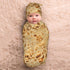 Swaddle Blankets?Beanie Hat Sets Soft Baby Receiving Tortilla Blanket New Born Soft Sleep Sacks for Infant Boys Girls 0-6M-6...