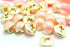 120pcs Pearl Buttons 10mm Small Pearl Half Resin Dome Cap Copper Base Buttons for Crafting Sewing Scarpbooking Scarf and Clothes,Mixed Color(Color...