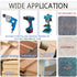 JONMON Titanium Coated HSS Twist Drill Bits - 3-8mm Serrated Side Cutting Tap Spiral Saw Grooving Drill Bit Hole Holesaw Tool for Carpenter Woodwo...