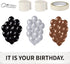 50 PCS It Is Your Birthday Banner Set, The Office Merchandise Vinyl Banner with Metal Hanging Grommets, Balloons, Paper Streamer and Tape for Birt...
