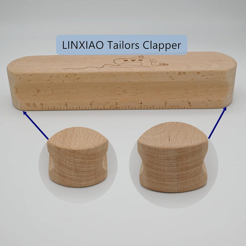Hardwood Tailors Clapper for Ironing and Quilting,LINXIAO Professional Sewing Tool for Flattening Fabrics,Sewing and Point Pressing 1...