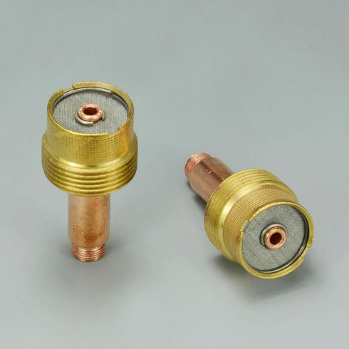 RIVERWELD Large Diameter TIG Gas Lens Collet Body Jumbo 995795 (1/8“ & 3.2mm) Fit SR WP 17 18 26 TIG Welding Torch 2pk...