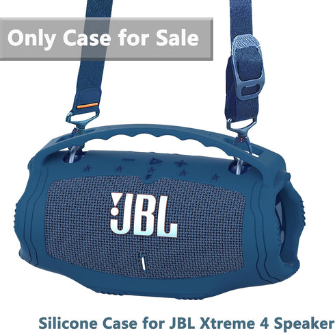 Silicone Cover Case for JBL Xtreme 4 Portable Bluetooth Speaker, Protective Skin Holder for JBL Xtreme 4 Portable Bluetooth Speaker Accessories (O...