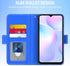 Asuwish Phone Case for Xiaomi Redmi 9A Redme 9i Wallet Cover with Tempered Glass Screen Protector and Wrist Strap Flip Card Holder Bling Glitter S...