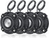 Waterproof Airtag Holder Keychain Case,HonShoop Screw Full Cover Protective Air Tag Compatible for Apple AirTag Key Ring (Black B 4 Pack)...
