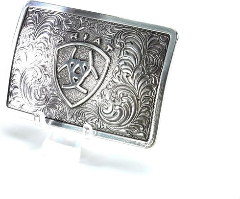 Ariat Men's Rectangle Filagree Shield Buckle...