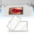 Pack-2 Car Visor Mirrors Makeup Mirror for Car Visor Stick on Car Vanity Mirror Sun-Shading Cosmetic Mirror Large Stainless Steel Women Make Up in...