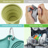 IYYI Collapsible Cup for Traveling, Silicone Camping Cup, Foldable Cup with Lid, Portable Cup for Camping, Hiking, Outdoors, Travel, Folding Cup P...