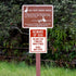 Do Not Put Fingers Thru Fence Dogs May Bite Security Sign Outdoors yard Signs Safety Warning Sign Wall Decorative Metal Tin Signs Size 8 X 12 Inch...