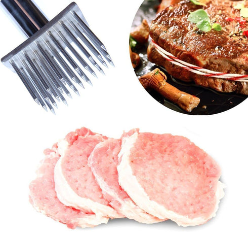 Professional Meat Tenderizer Tool Poultry Tenderizers with 28 Stainless Steel Blades Meat Mallet for Beef,Pork,Chicken...
