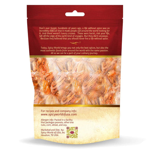 Spicy World Mace Whole 7 Ounce Bag - Indian Jalventri, Javathri, Nutmeg's Rind...