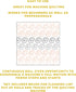 Quilting Pantographs Pattern Paper Roll - for Longarm Quilting Machines | Easy Swirls Design Quilt Pantograph | Set Includes Long Arm Quilters Sew...