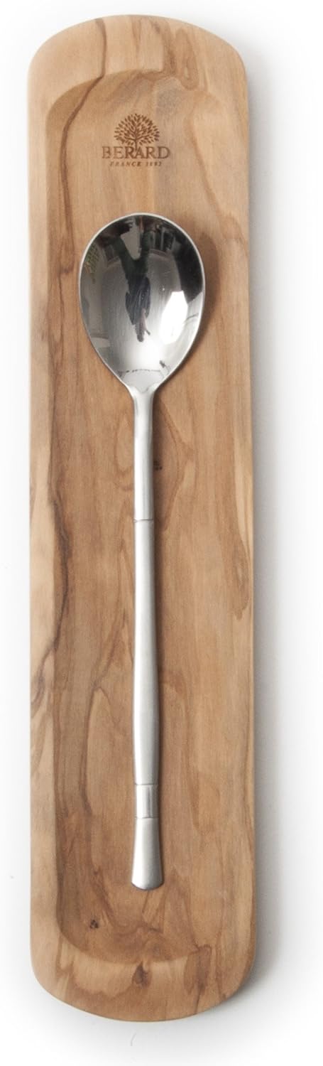 Berard Olive Wood Handcrafted Spoon Rest...