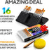 16 Pieces Premium Artist Paint Brush Set - Includes Palette Knife, Sponge, Organizing Case - Painting Brushes for Kids, Adults & Professionals - P...