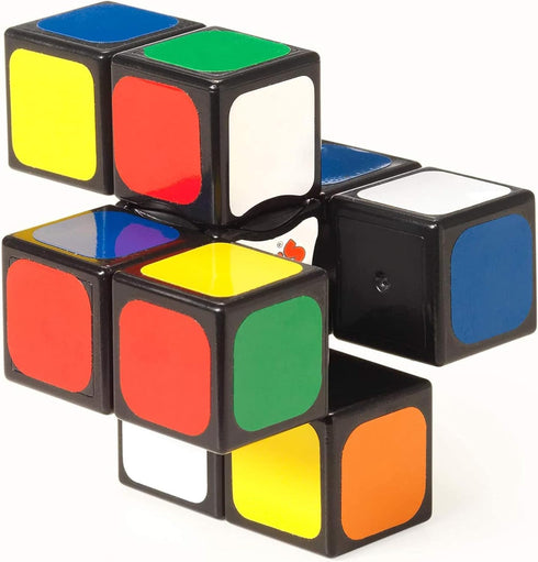 Rubik’s Edge, 3x3x1 Rubik’s Cube for Beginners Single Layer Puzzle Retro Educational Brain Teaser Travel Fidget Toy for Adults & Kids Ages 8+...