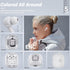 ACEFAST T6 Wireless Earbuds, Bluetooth Headphones with ENC Noise Canceling Translucent Earphones, HiFi Dual Stereo Microphone Mini in-Ear Earbuds ...