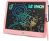 TEKFUN Toys for Girls 12in LCD Writing Tablet, Erasable Doodle Board with Anti-Lost Stylus, Mess Free Coloring Drawing Board, Travel Car Trip Game...