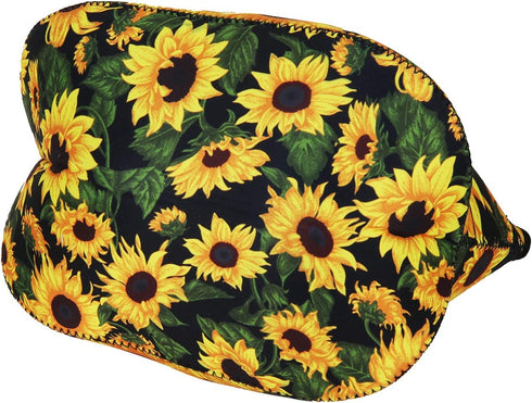 Violet Mist Neoprene Lunch Bag Insulated Reusable Sunflower Lunch Box Floral Lunch Bag Lunch Bags Tote Thermal Lunchbags Lightweight Food Handbags...