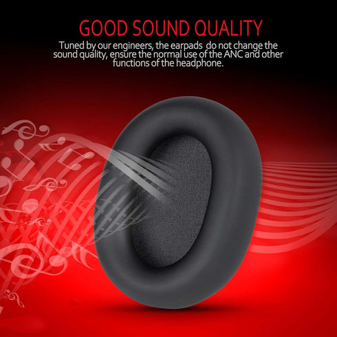 Krone Kalpasmos Replacement Earpads for Sony WH-1000XM5 (WH1000XM5), Premium Sony Wh-1000xm5 Ear Pads Accessories with Soft Protein Leather and Hi...