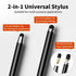 10 PCS Stylus,Stylus Pen for Touchscreen,2-in-1 Stylus Pen for iPad, High Sensitivity & Precision Suitable for All Touch Screens of iPhone/ipad/An...