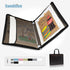 Art Bag Art Portfolio Bags (17.3 * 13.8inches) Storage Books for Art Portfolio Folder, Posters Storage Bag with Zipper and Handle Mesh Folder Orga...