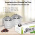 Tea Infuser for Loose Tea - Set of 2 Large Cup & Scoop with Bag Clip - Reusable Tea Strainers, Steeper for Loose Tea, Diffusers for Brew, Tea, Spi...