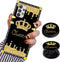 LSL Compatible with Samsung Galaxy A52 5G Phone Case, Queen Golden Crown Luxury TPU Plating Corner Shockproof Protection Cover for Women Girls, fo...