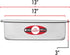 Fat Daddio's PSQ-12123 Anodized Aluminum Square Cake Pan, 12 x 3 Inch...