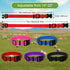 5 Pack Goat Collar with Bell, Adjustable Nylon Collar Set, Anti-Lost Loud Grazing Copper Bells for Small Farm Animal Cow Sheep Accessories...