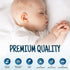 Omilion Muslin Baby Washcloths Set(12-Pack), Natural Cotton Infant Bath Towel, Soft Toddler Face Towel Gift Registry Newborn Baby Shower, 9x9 Inch...