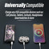 Disney Tim Burton’s The Nightmare Before Christmas Jack Skellington 10,000mah Power Bank- Universally Compatible Portable Phone Charger w/USB Char...