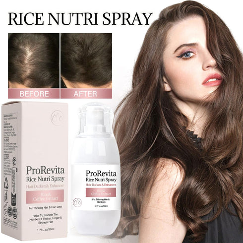 2PCS Hair Helper Spray, Hair Nursing Spray, Rice Water Spray, For Thinning Hair, Hair Thickening Natural Spray...